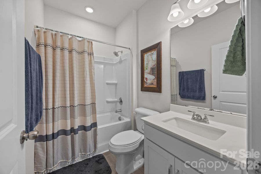 Furnished interior view inside a new home in Country Club Village, Salisbury (Image 25).