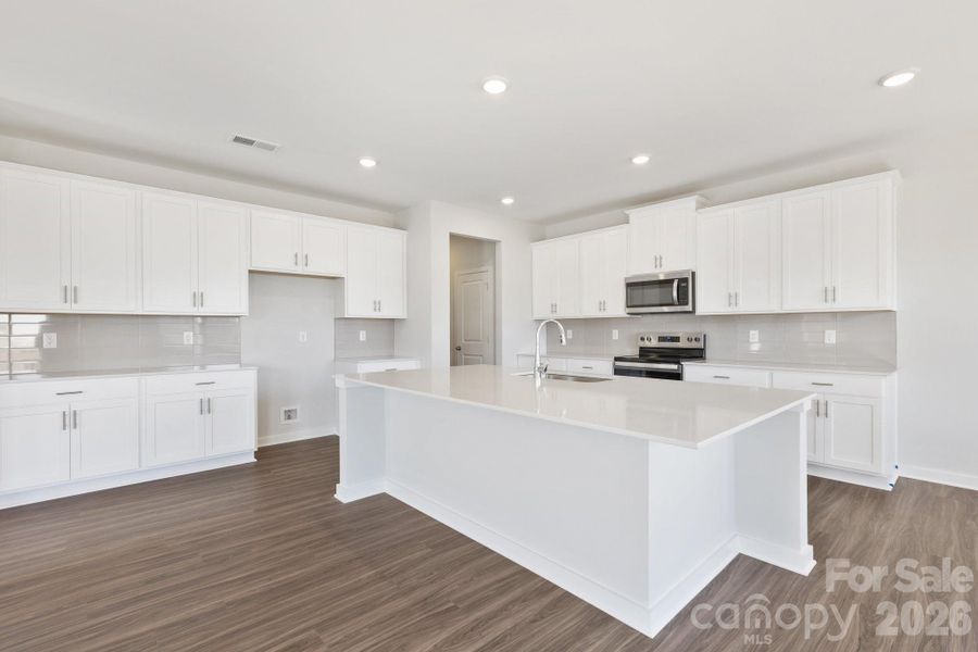 Furnished interior view inside a new home in Running Creek, Locust (Image 10).