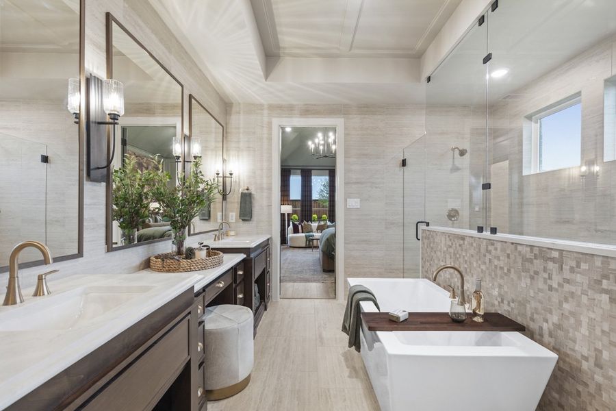 Representative Primary Bathroom - some options shown