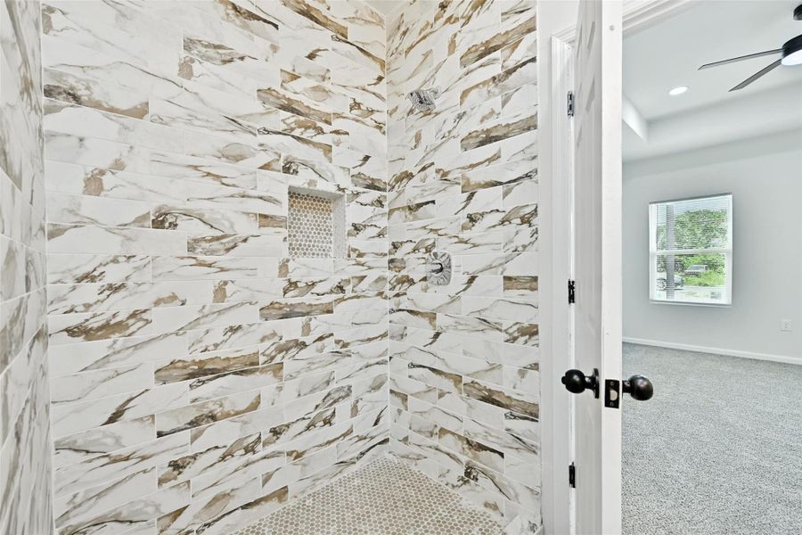 Furnished interior view inside a new home in , Texas City (Image 11). Furnished interior view inside a new home in , Texas City (Image 11).