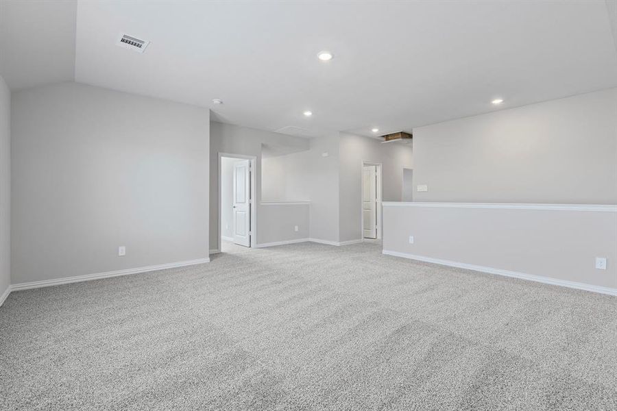 Spacious, unfurnished interior of a new home in Stratton Place, Greenville (Image 19). Spacious, unfurnished interior of a new home in Stratton Place, Greenville (Image 19).