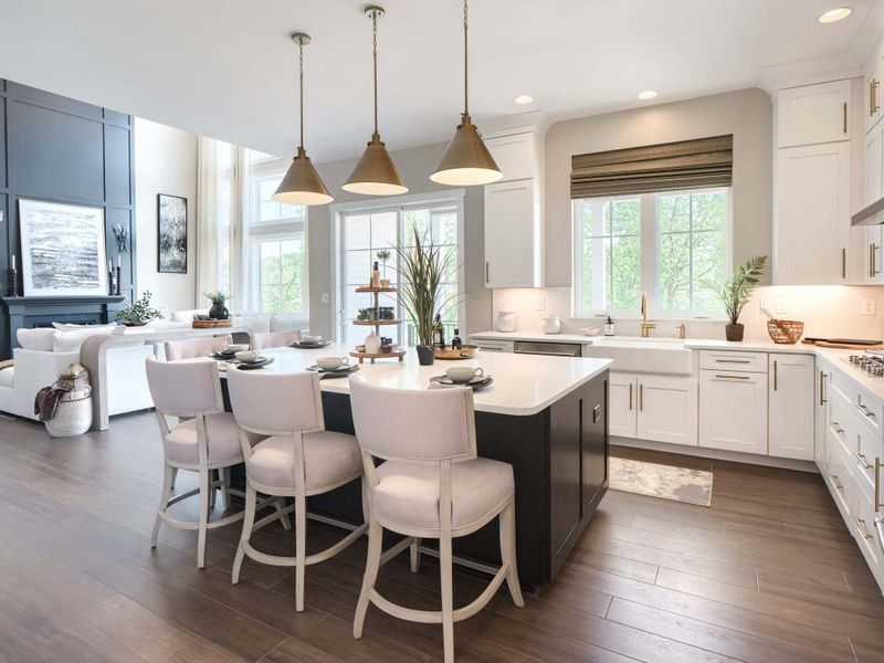 Garden Kitchen and Family Room