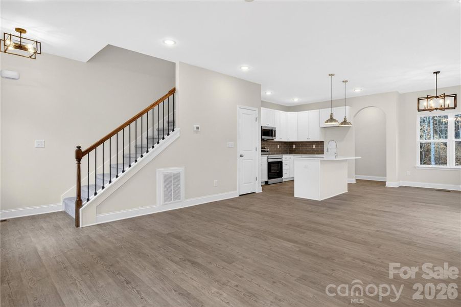 Spacious, unfurnished interior of a new home in , Troutman (Image 14).