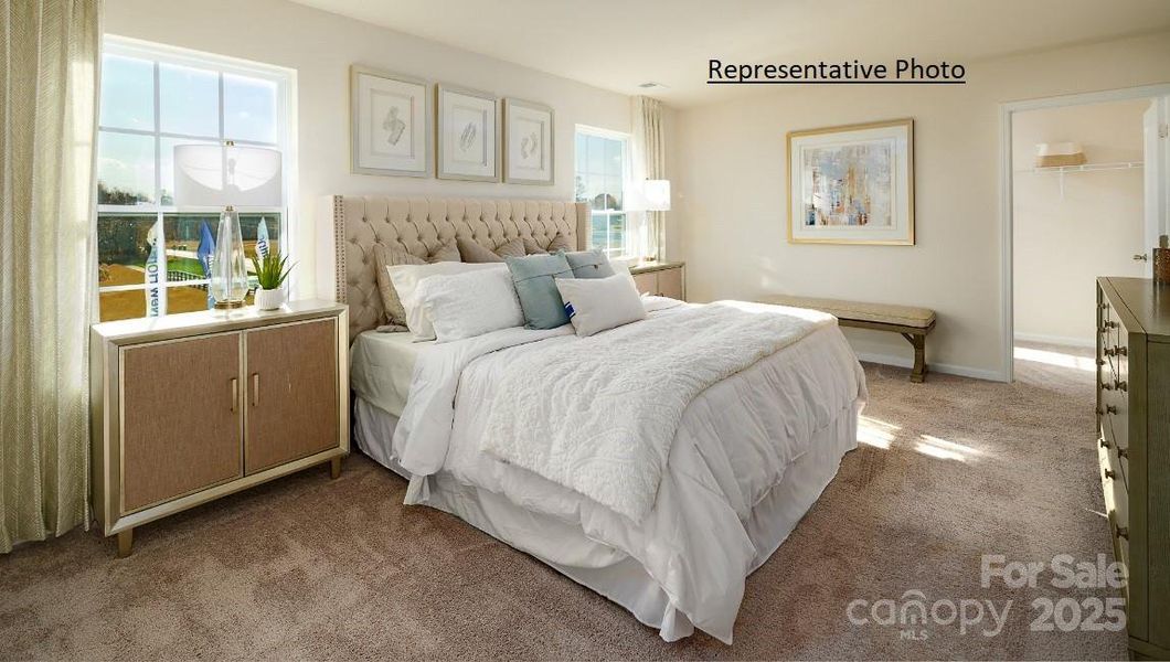 Furnished interior view inside a new home in The Hamptons at Hickory, Hickory (Image 21).