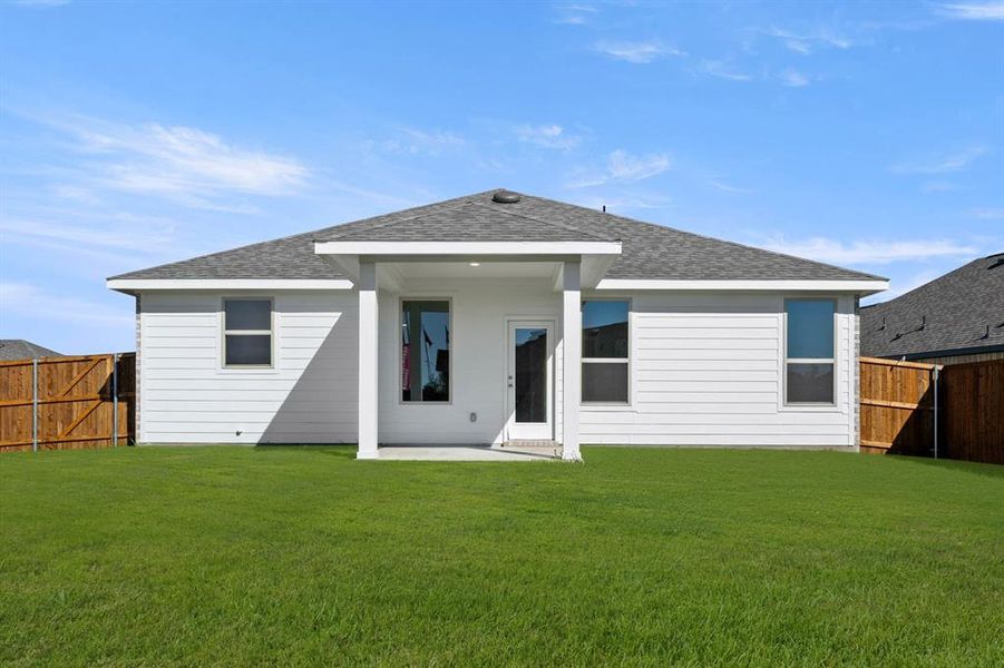 Covered Back patio Covered Back patio