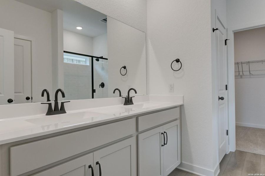 Furnished interior view inside a new home in Nopal Valley, San Antonio (Image 11). Furnished interior view inside a new home in Nopal Valley, San Antonio (Image 11).