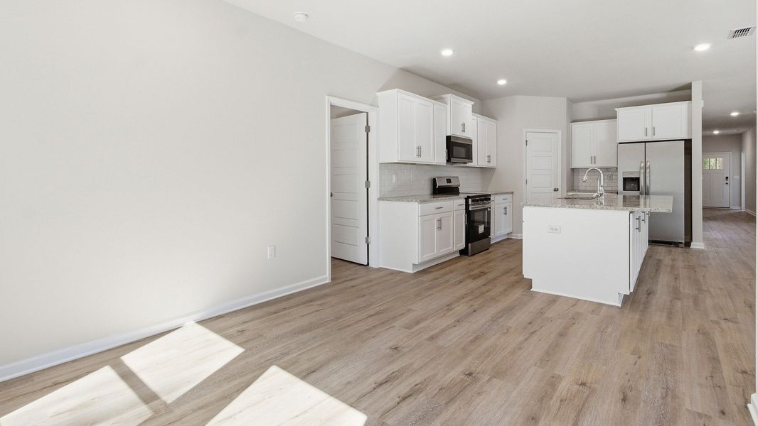 Representative unfurnished interior of a home built from the The Camden by D.R. Horton in Greystone, Crawfordville (Image 20). Representative unfurnished interior of a home built from the The Camden by D.R. Horton in Greystone, Crawfordville (Image 20).