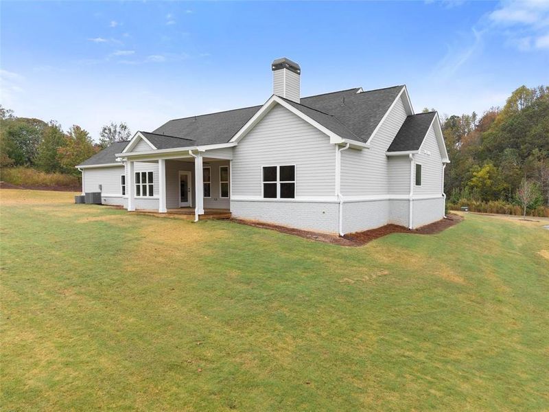 Exterior details and patio area of a home in , Murrayville (Image 3). Exterior details and patio area of a home in , Murrayville (Image 3).