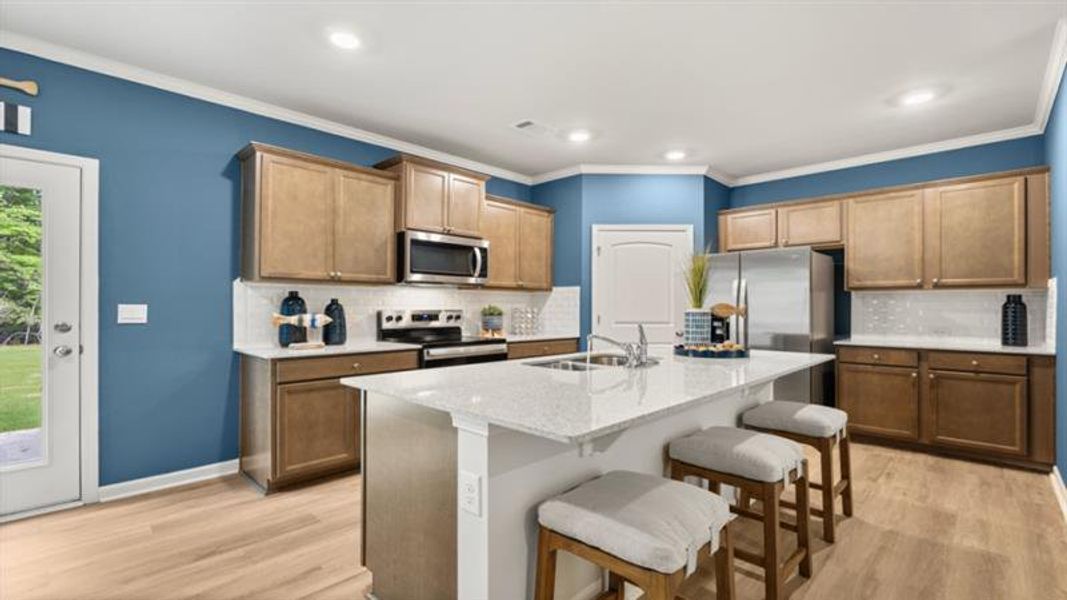 Furnished interior view inside a new home in Falcon Landing, Gainesville (Image 23).