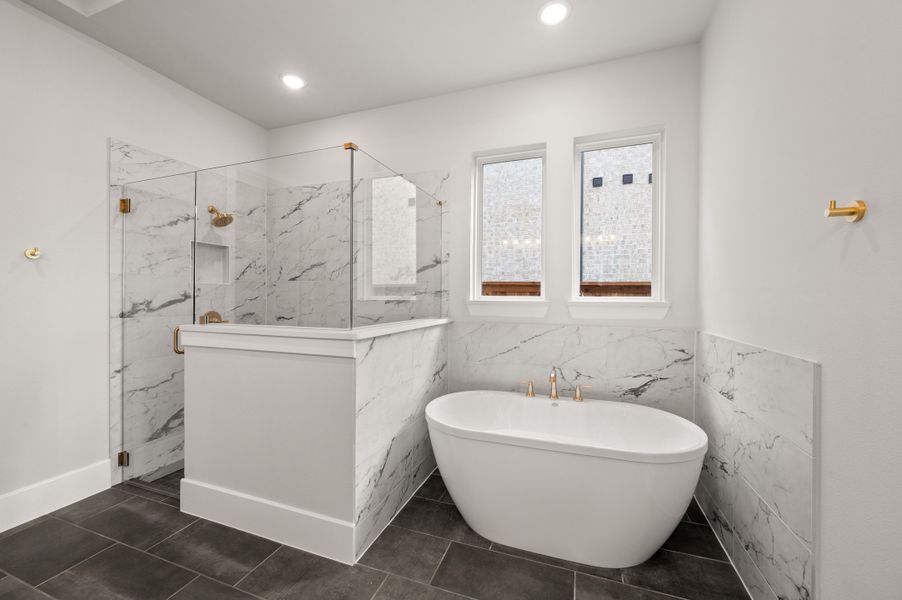 Representative furnished interior of a home built from the Aspen by Stonefield Homes in Rio Vista at Kelly Ranch, Aledo (Image 12).