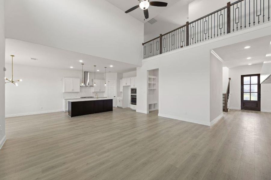 Spacious, unfurnished interior of a new home in Cambridge Crossing, Celina (Image 27). Spacious, unfurnished interior of a new home in Cambridge Crossing, Celina (Image 27).