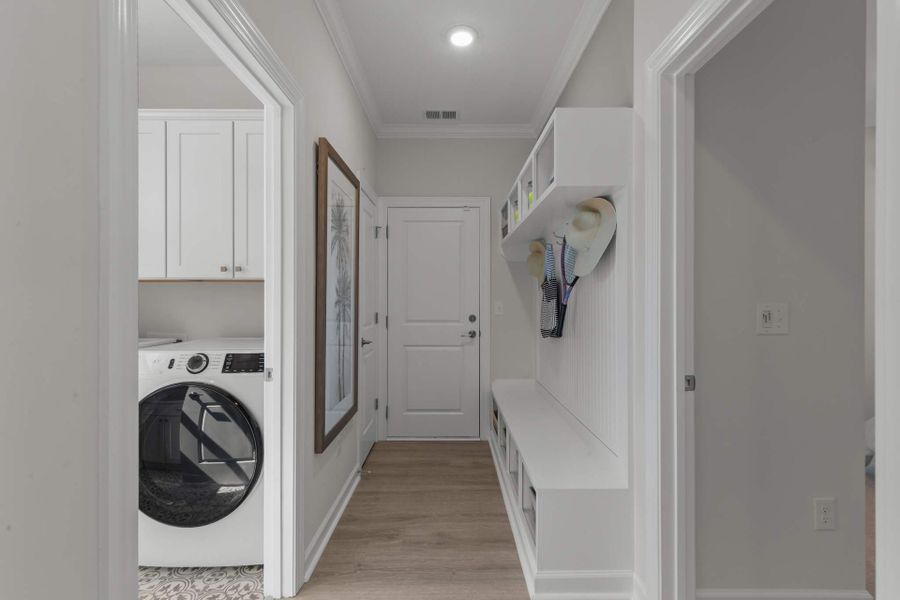 Representative furnished interior of a home built from the The Sunflower by Chesapeake Homes in Coastal Club of the Carolinas, Calabash (Image 17).