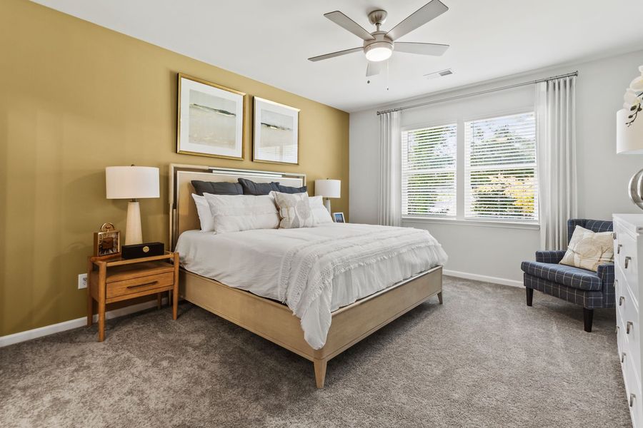 Representative furnished interior of a home built from the The Summerton by Stanley Martin Homes in Bridgeport Single Family Homes, Greenville (Image 10).