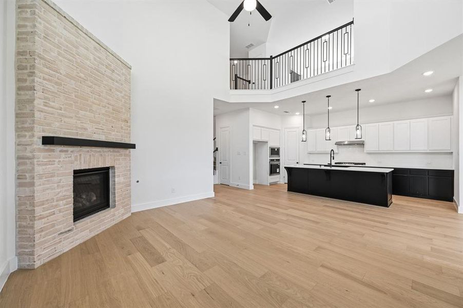 Spacious, unfurnished interior of a new home in Wildridge, Oak Point (Image 16). Spacious, unfurnished interior of a new home in Wildridge, Oak Point (Image 16).