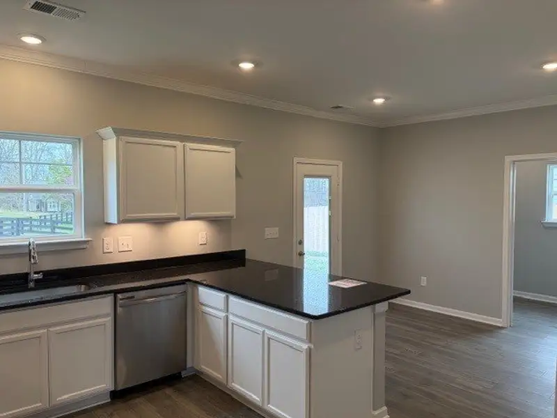Furnished interior view inside a new home in Cumberland Estates, Fairview (Image 4). Furnished interior view inside a new home in Cumberland Estates, Fairview (Image 4).