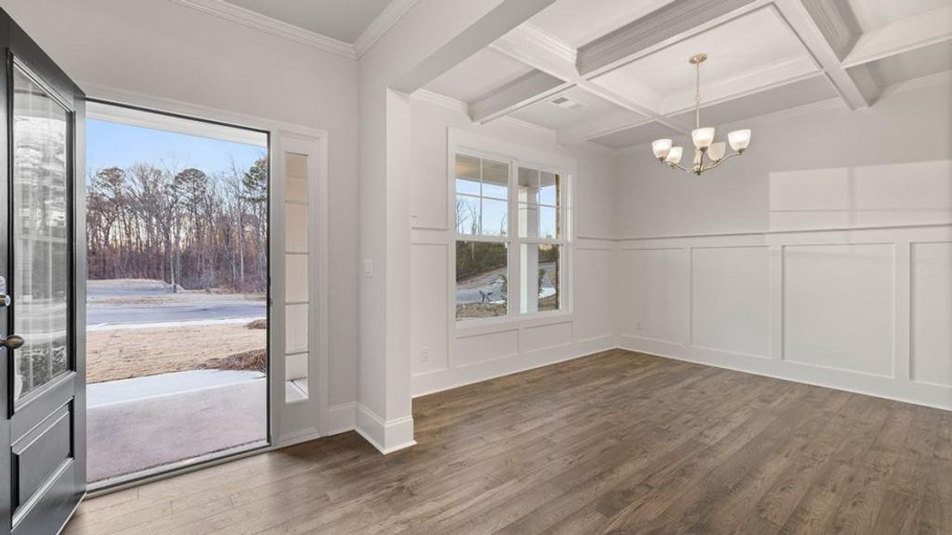 Spacious, unfurnished interior of a new home in Butner Estates, South Fulton (Image 20).