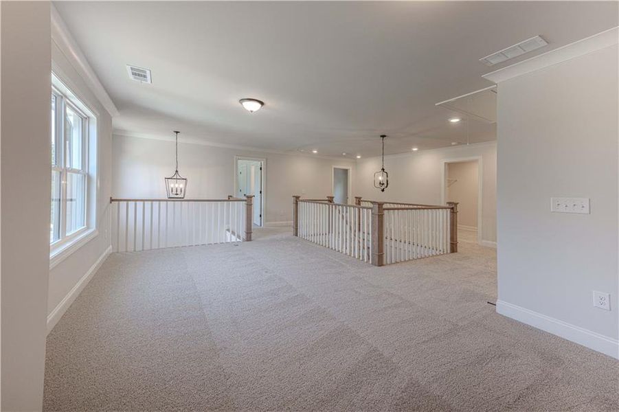 Spacious, unfurnished interior of a new home in Woodland Hills, Loganville (Image 19). Spacious, unfurnished interior of a new home in Woodland Hills, Loganville (Image 19).