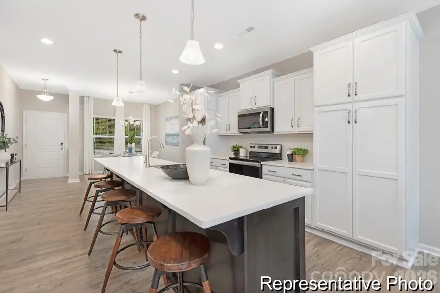Furnished interior view inside a new home in Beaver Creek, Statesville (Image 4).