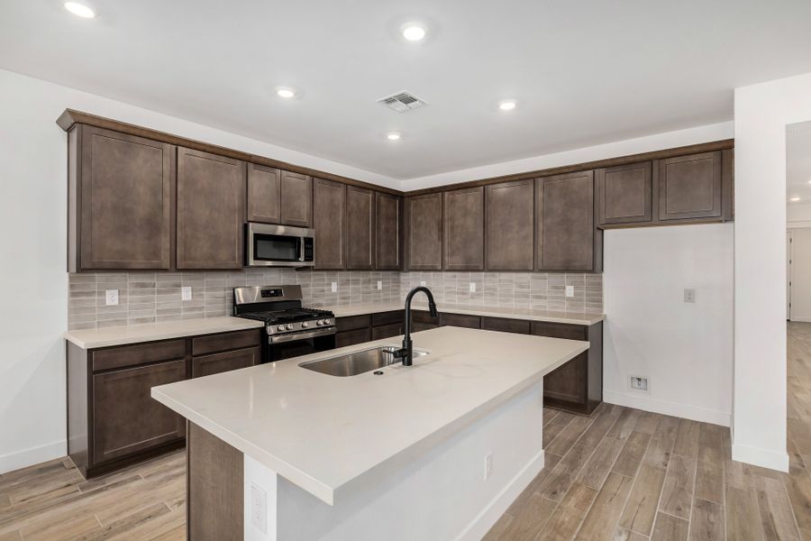 Furnished interior view inside a new home in Bella Vista Farms, San Tan Valley (Image 4).
