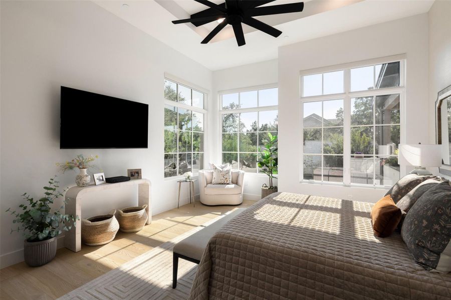 Furnished interior view inside a new home in , Austin (Image 18).