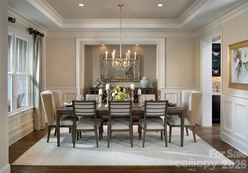 Furnished interior view inside a new home in , Belmont (Image 7).