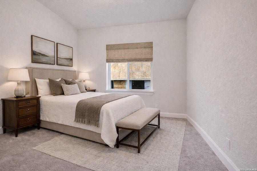 Furnished interior view inside a new home in Meyer Ranch – Legacy Series, New Braunfels (Image 15).