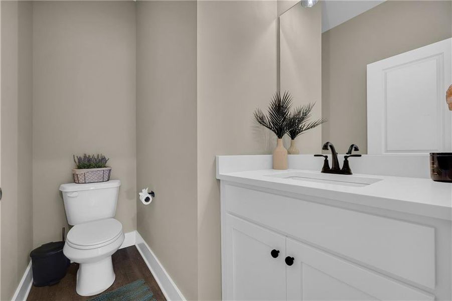 Furnished interior view inside a new home in , Social Circle (Image 50).