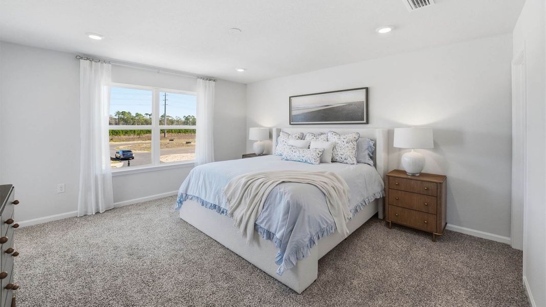 Furnished interior view inside a new home in Chateau Nemours, Port Saint Joe (Image 31). Furnished interior view inside a new home in Chateau Nemours, Port Saint Joe (Image 31).