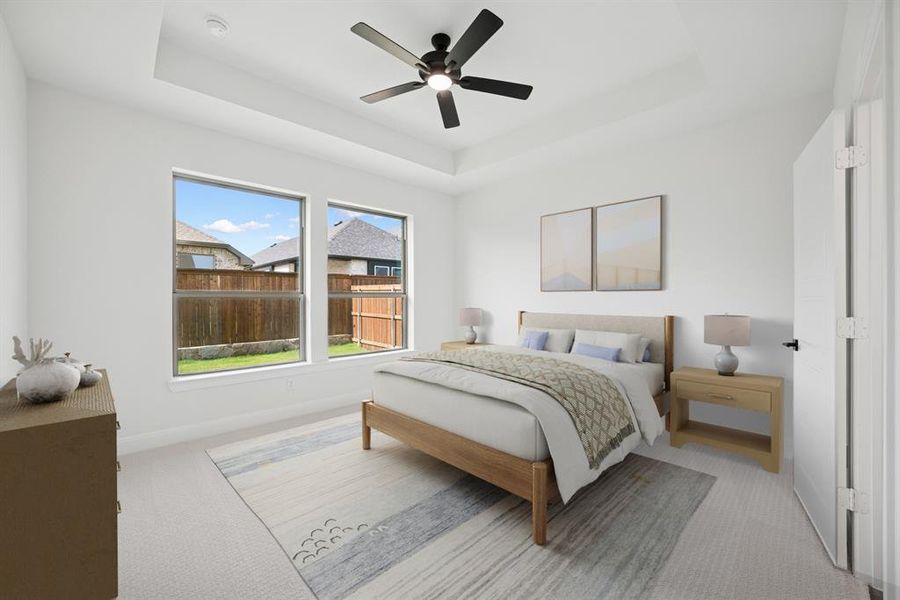 Furnished interior view inside a new home in Creekshaw – Gardens, Royse City (Image 5). Furnished interior view inside a new home in Creekshaw – Gardens, Royse City (Image 5).