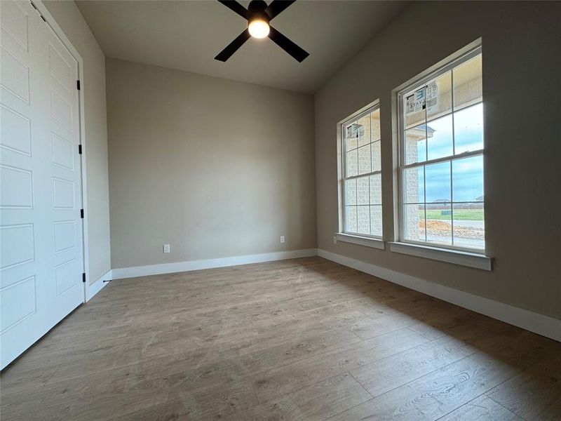 Spacious, unfurnished interior of a new home in Coyote Crossing, Godley (Image 3). Spacious, unfurnished interior of a new home in Coyote Crossing, Godley (Image 3).