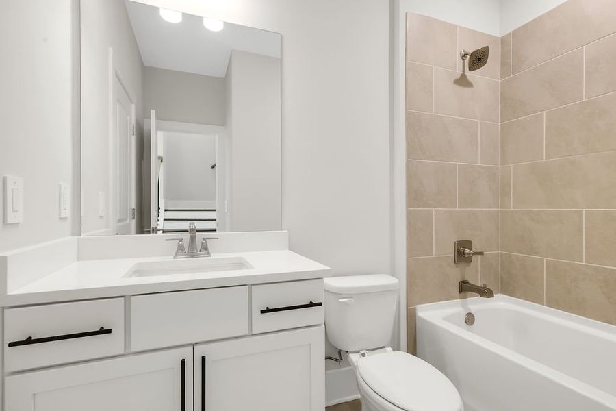 Furnished interior view inside a new home in Echo Park, Suwanee (Image 13).
