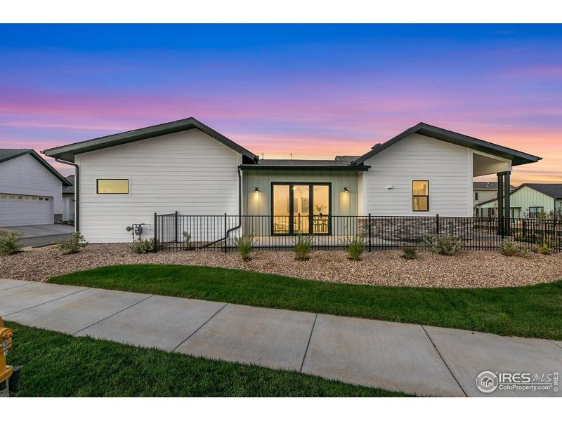 Exterior details and patio area of a home in , Fort Collins (Image 3).