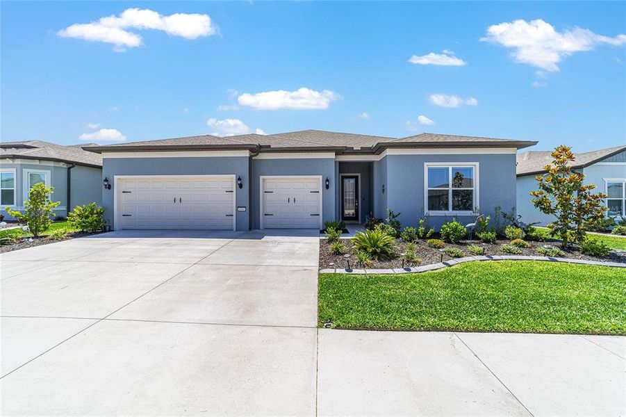 Front exterior of a new home in , Ocala, FL, highlighting curb appeal (Image 24). Front exterior of a new home in , Ocala, FL, highlighting curb appeal (Image 24).
