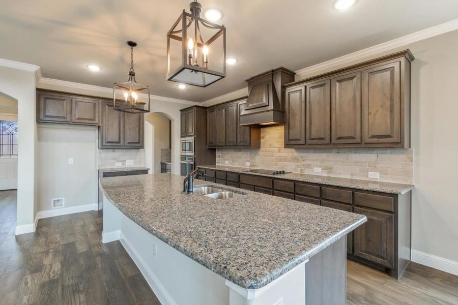 Kitchen | Concept 3218 at Villages of Walnut Grove in Midlothian, TX by Landsea Homes