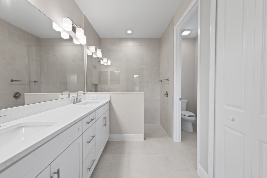 Furnished interior view inside a new home in Verandah, Fort Myers (Image 12).