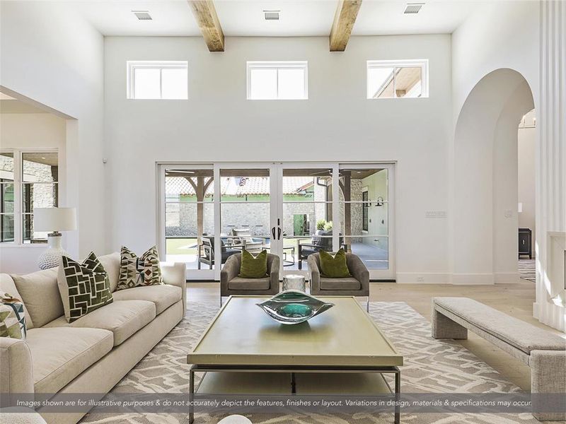 Furnished interior view inside a new home in , Westlake (Image 8).