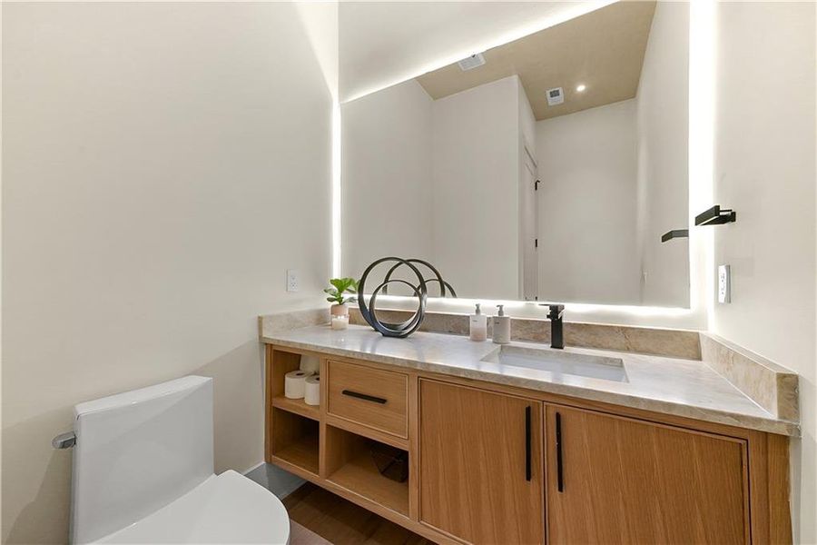 Furnished interior view inside a new home in , Brookhaven (Image 10).