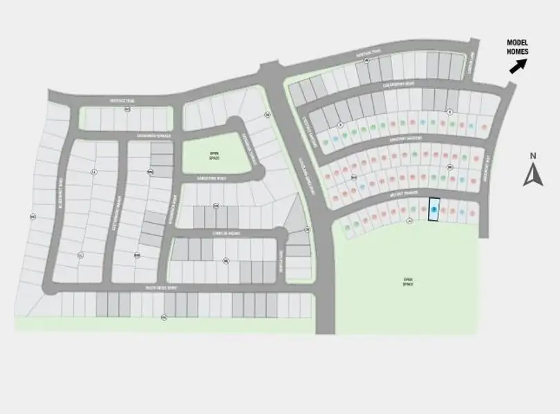 The Ridge at Northlake Site Map The Ridge at Northlake Site Map