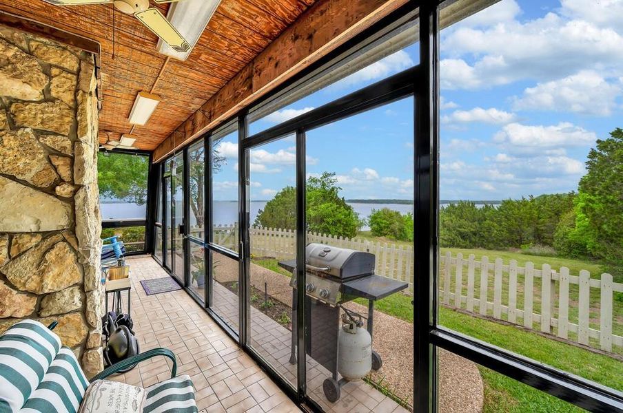 Exterior details and patio area of a home in , Whitney (Image 22).