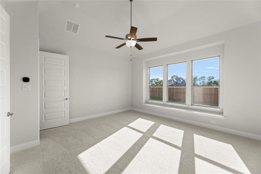Spacious, unfurnished interior of a new home in River Ranch, Van Alstyne (Image 28). Spacious, unfurnished interior of a new home in River Ranch, Van Alstyne (Image 28).