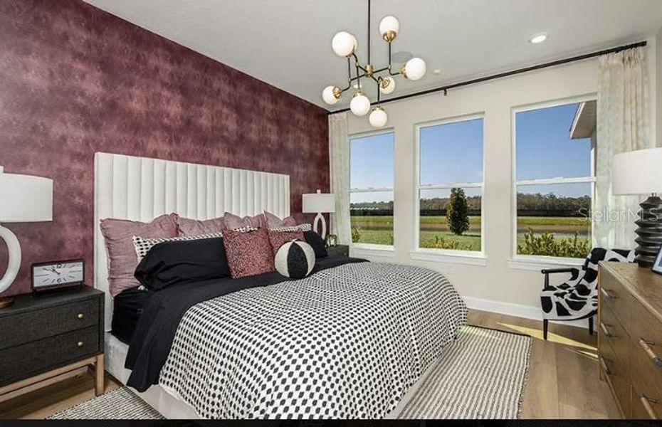 Furnished interior view inside a new home in Skye Ranch Community Group Page, Sarasota (Image 13).