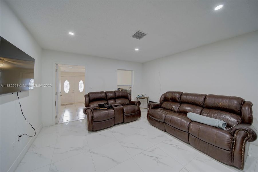 Furnished interior view inside a new home in , Miami (Image 6). Furnished interior view inside a new home in , Miami (Image 6).