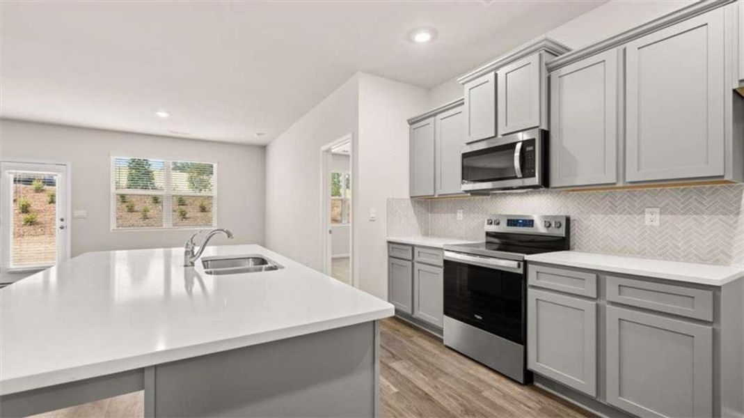 Furnished interior view inside a new home in WillowBrook, Winder (Image 8).