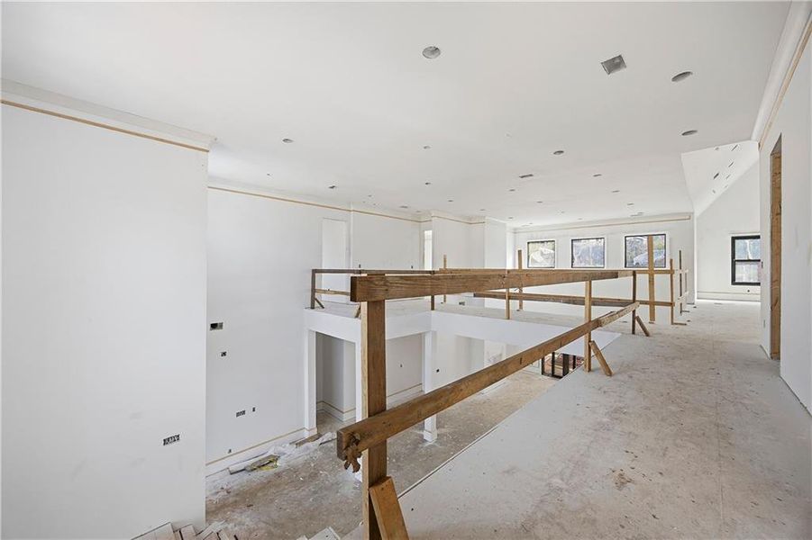 In-progress construction of a new home in , Buford, GA (Image 16).