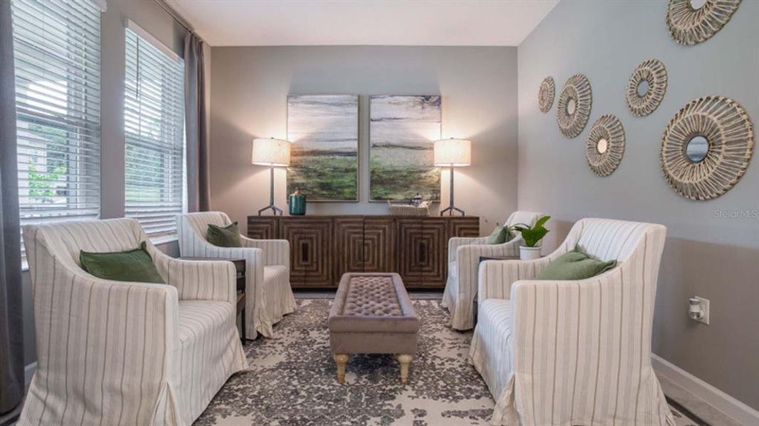 Furnished interior view inside a new home in , St. Cloud (Image 12). Furnished interior view inside a new home in , St. Cloud (Image 12).