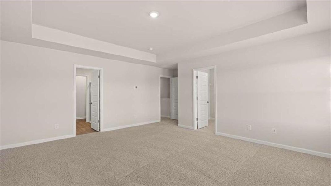 Spacious, unfurnished interior of a new home in Brookland Commons, Monroe (Image 23).