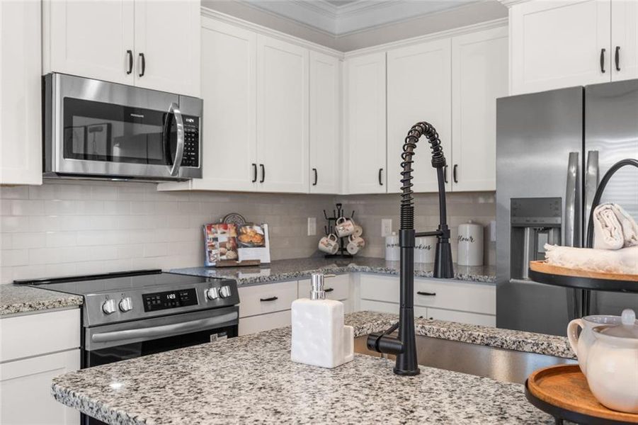 Furnished interior view inside a new home in Varnell Preserve, Dalton (Image 24).