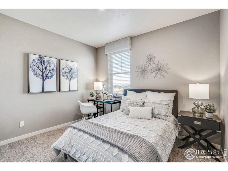 Furnished interior view inside a new home in Hansen Farm, Fort Collins (Image 26).