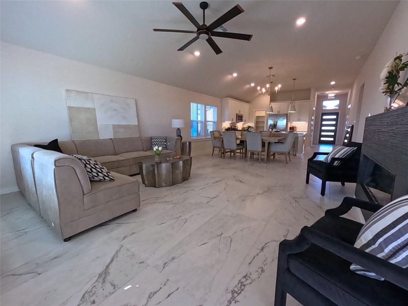 Representative photo: This image is of a model home featuring the same floor plan as the house currently under construction. Please note that colors, finishes, and upgrades may vary from the actual home being built.