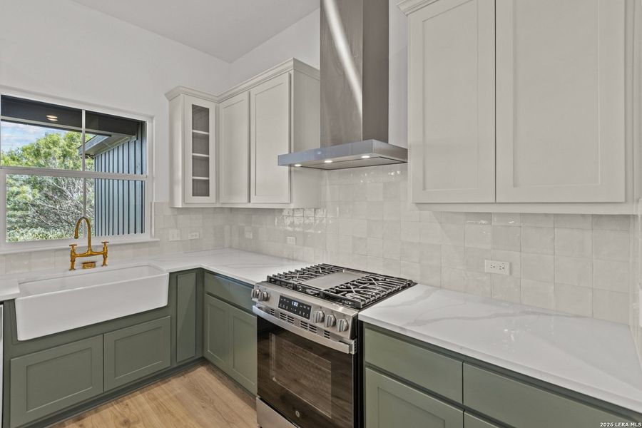 Furnished interior view inside a new home in , Devine (Image 7).
